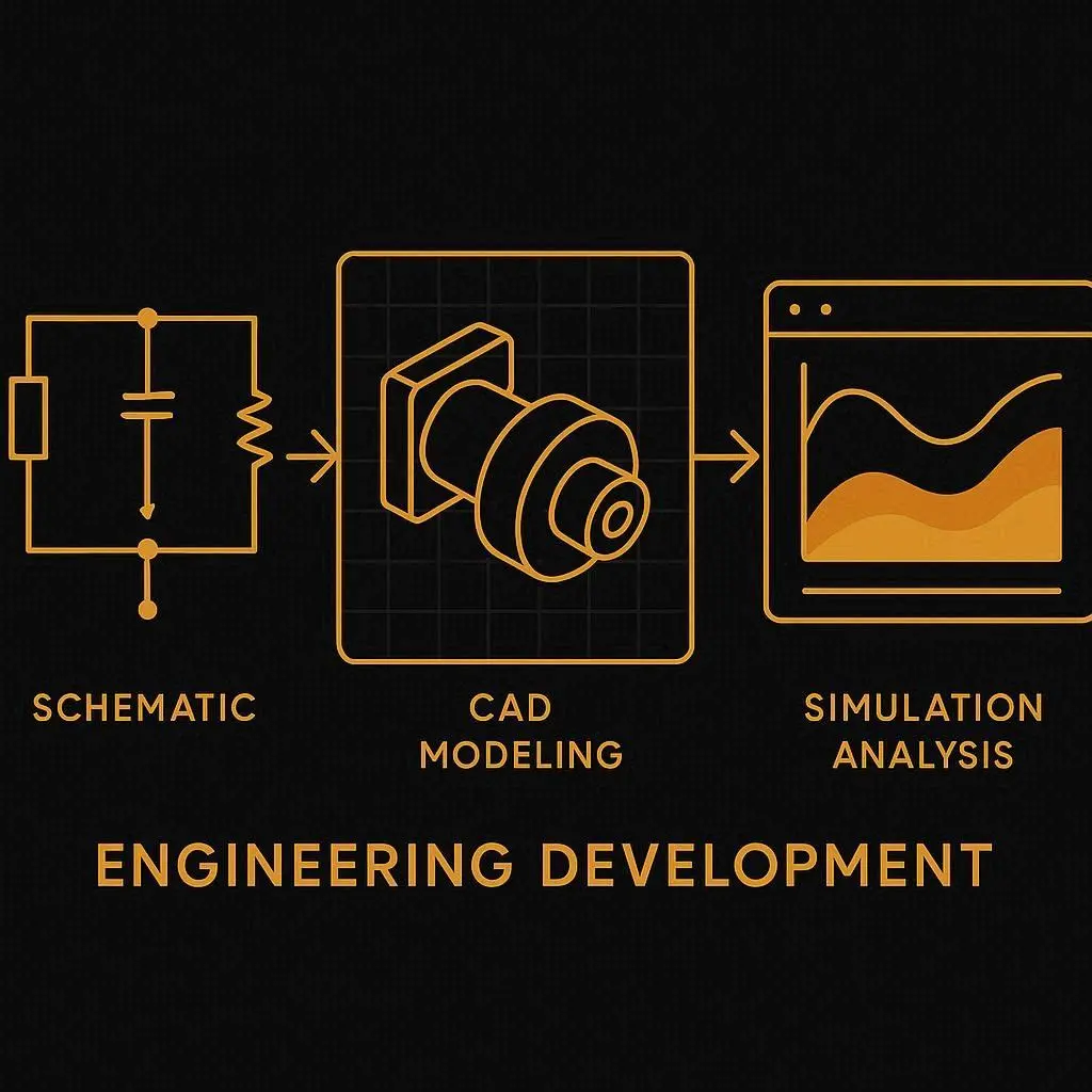 Twelvium engineering development schematics CAD simulation